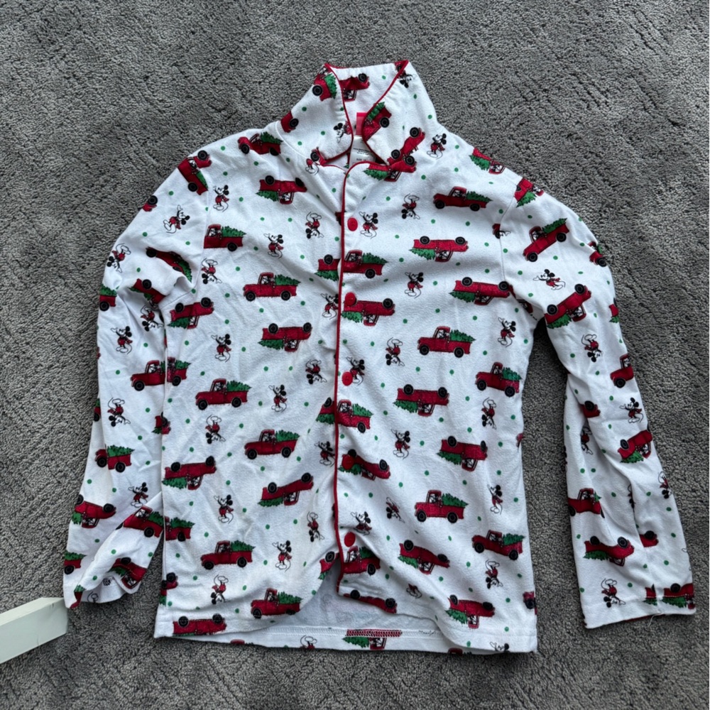 Disney Christmas Mickey Mouse two piece pajamas